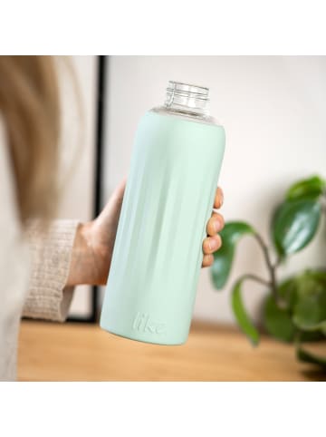 like. by Villeroy & Boch Glas-Trinkflasche To Go & To Stay 0,5 Liter in mint