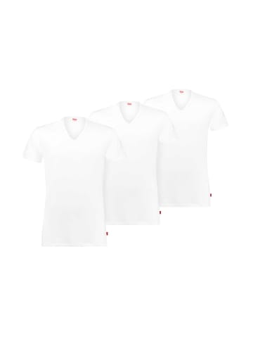 Levi´s T-Shirt 3er Pack in Weiß