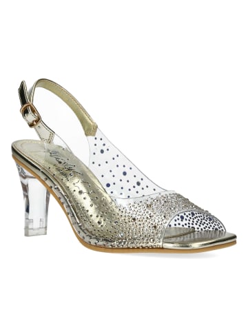 LAURA VITA Sandalette in gold