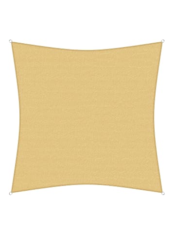 Gartenia sunprotect Professional Sonnensegel, 6 x 6 m, Quadrat, beige in Beige