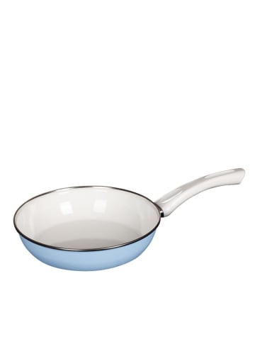 Riess Nouvelle Pfanne Ceramicglas Emaille in Blau