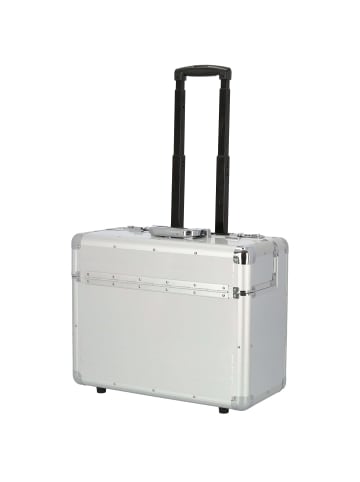 Alumaxx Omega - 2-Rollen-Businesstrolley 48 cm 17" (silber) in silber