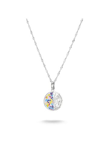 Thomas Sabo Kette in silberfarben, pink, violett, blau, gelb, rot, weiß