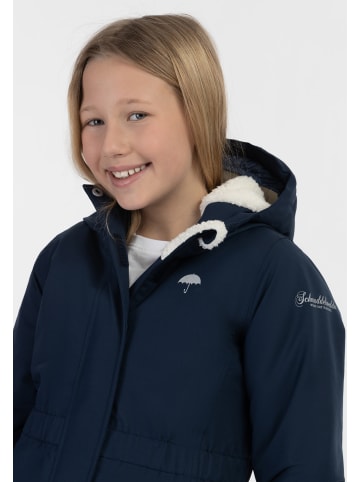 Schmuddelwedda Mädels Anorak + Tagesrucksack - Set in Marine