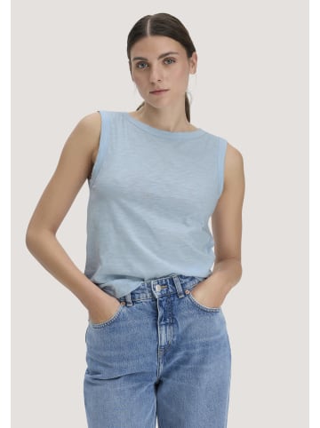 Hessnatur Jersey Top in perlblau