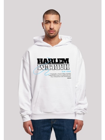 F4NT4STIC Ultra Heavy Hoodie Harlem OVERSIZE HOODIE in weiß