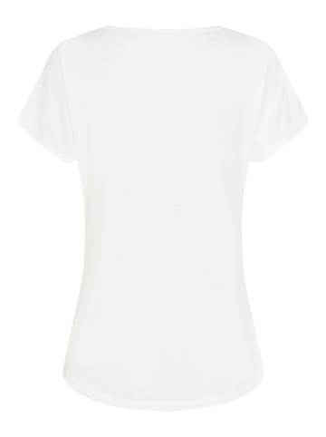 Cloud5ive Cloud5ive Viskose T-Shirt mit Blumen Print in white