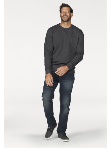 Man's World Sweatshirt in anthrazit-meliert