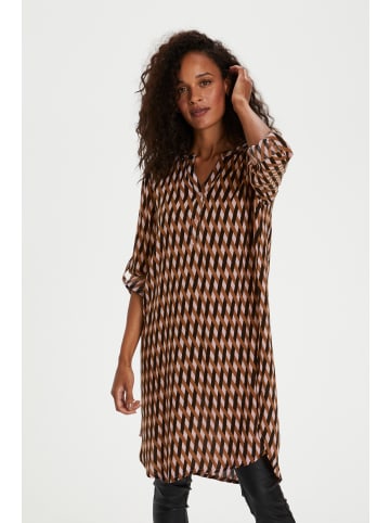 Kaffe Kleid KAmarana Regular fit in Candy Pink/Thrush Braid Print