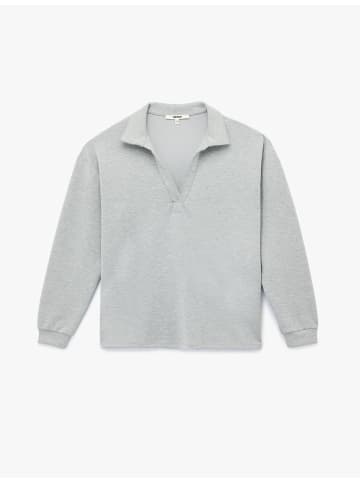 KOTON SWEATSHIRTS in Grau Melange