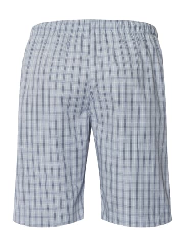 Hanro Pyjamashorts Night & Day in sea breeze check