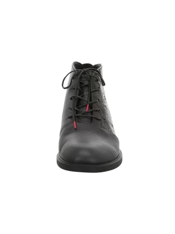 Think! Schnürstiefelette in schwarz