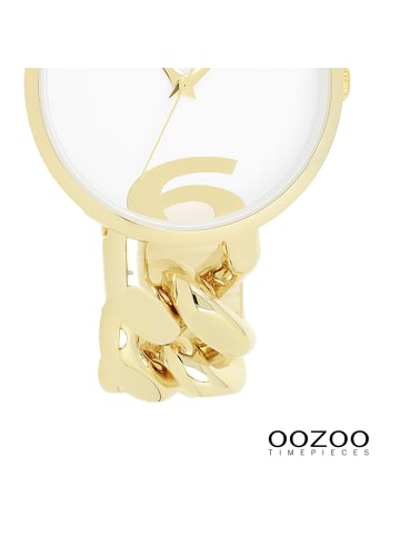 Oozoo Analog-Armbanduhr Oozoo Timepieces gold groß (ca. 40mm)