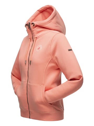 Marikoo Kapuzensweatjacke Setsunaa in Apricot