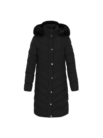 Usha Women Coat in black