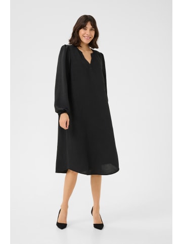 Kaffe Langarm-Bluse KAnita in Black Deep CC