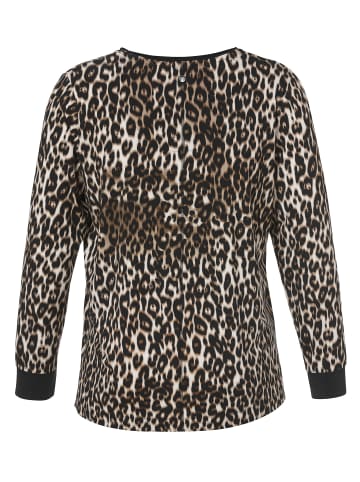 FRAPP  T-Shirt in stone multicolor