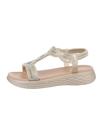 Ital-Design Sandale & Sandalette in Gold