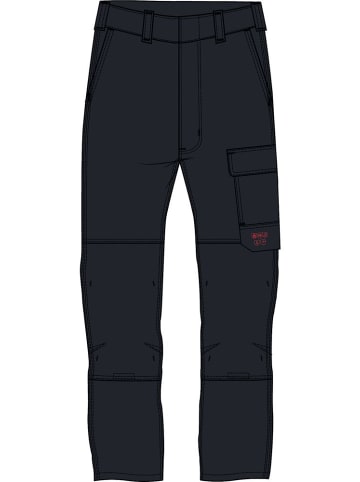 CARHARTT  Arbeitshose "DF Cargo Dungaree 107180" in Schwarz