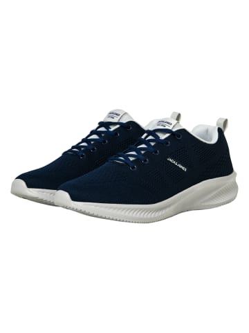 Jack and Jones JFWCROXLEY Knit Sneaker in Dunkelblau