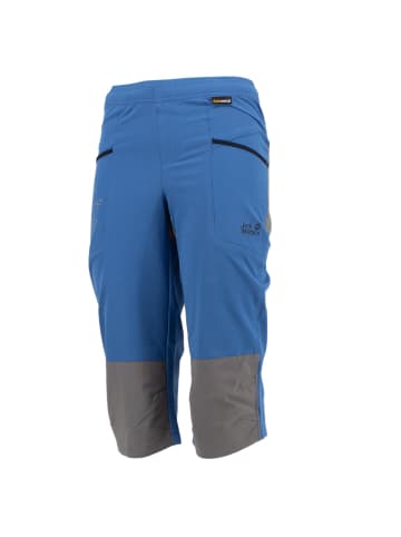 Jack Wolfskin Hose Rascal 3/4 Pants Blau in Blau