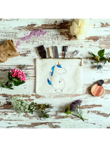 Mr. & Mrs. Panda toiletry bag Einhorn Mann ohne Spruch in Weiß