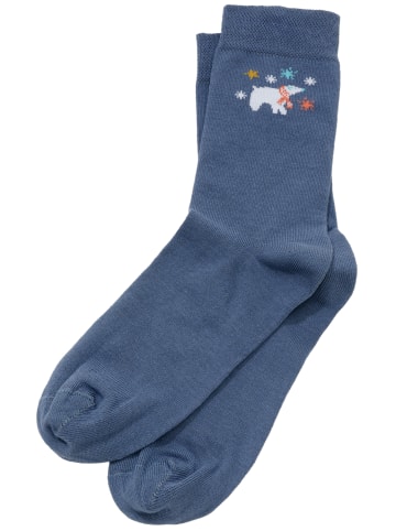 WITT WEIDEN Damen-Socken in rauchblau