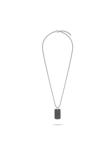 s.Oliver Kette Tag in silber