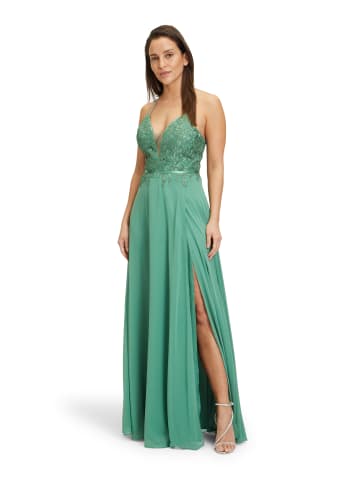 Vera Mont Abendkleid mit Stickerei in Light Green