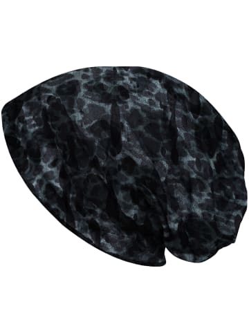 styleBREAKER Beanie Mütze in Schwarz-Grau