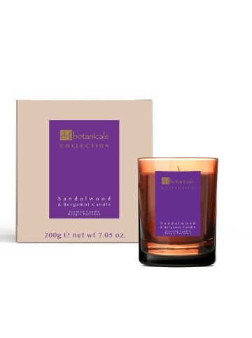 Dr. Botanicals Duftkerze Sandelholz & Bergamotte 200 g