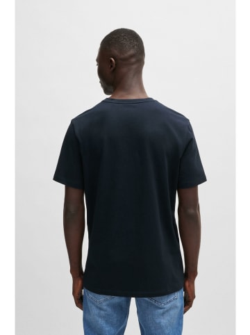 Hugo Boss Rundhals T-Shirt für Damen in orange