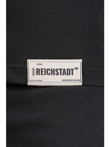 Reichstadt Herren Relaxed Fit T-Shirt in Black