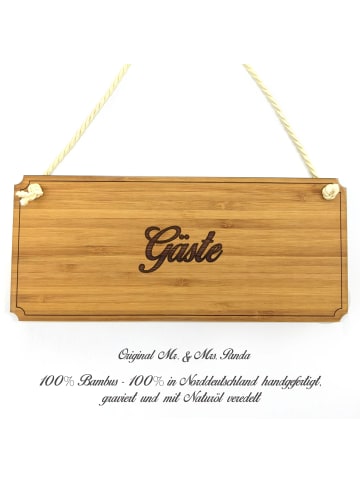 Mr. & Mrs. Panda Schild Gäste mit Spruch in Keine Angabe