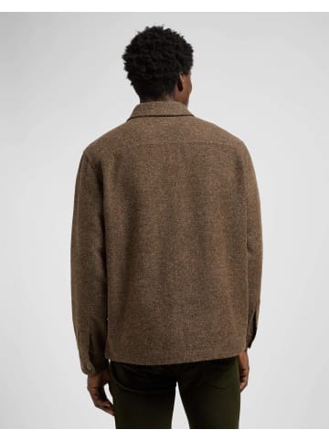 Lee Overshirt Overshirt in Brown Jaspe