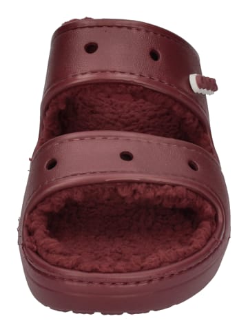 Crocs Hausschuhe CLASSIC COZZZY SANDAL in rot