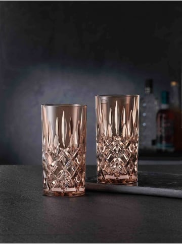 Nachtmann 2er Set Longdrinkgläser Noblesse in Tobacco 395 ml