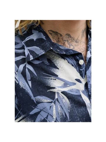 Jack & Jones Halbarmhemd in Navy Blazer