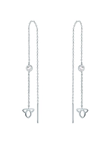 Eastside NY Ohrhänger Lotusblüte Edelstahl Preciosa in silber