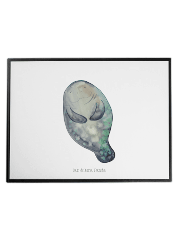 Mr. & Mrs. Panda malunterlage Seekuh Happy ohne Spruch in Weiß