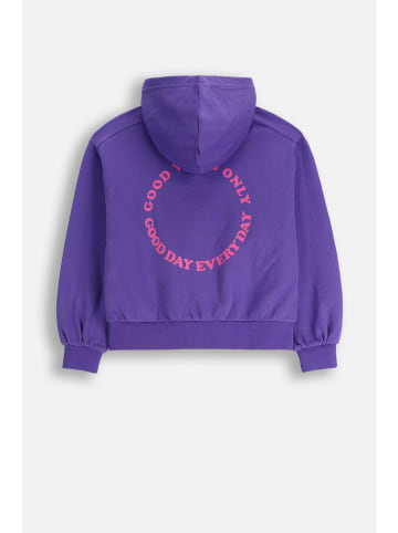 Coccodrillo Kapuzensweatjacke in violett