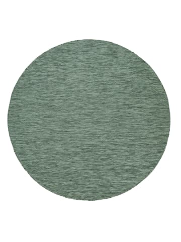 KADIMA DESIGN Teppich Kurzflor Unifarben Wohnzimmer in Grün