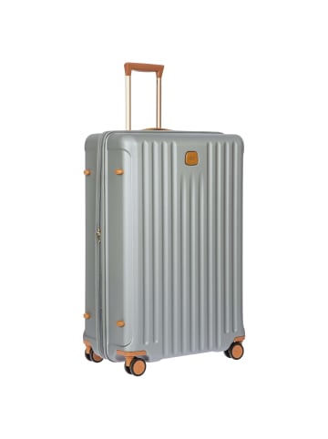 BRIC`s Capri - 4-Rollen-Trolley 81 cm (silver) in silver