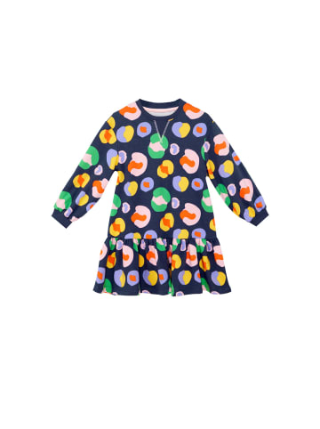Denokids Kleid Flowers in dunkelblau