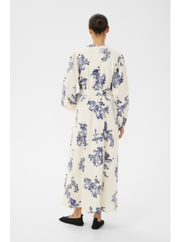 PART TWO Kleid AviranaPW Gerade Passform in Blue Shadow Flower Print