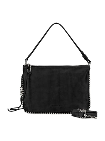 FREDs BRUDER All About Beads Umhängetasche Leder 28 cm black