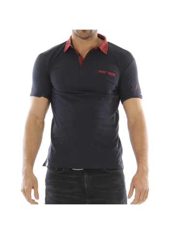 HopenLife Poloshirt THUNDERDOME in Navy blau