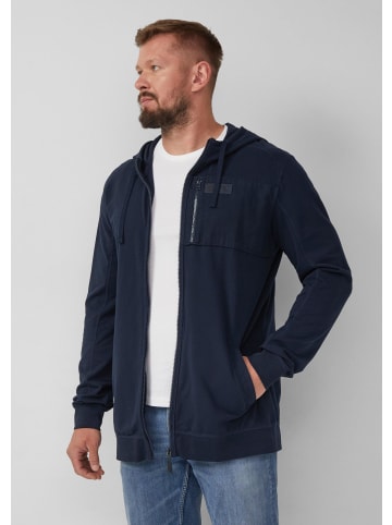 s.Oliver Sweatshirt Jacke in 5978_navy
