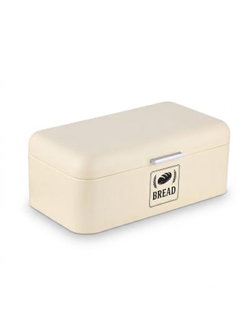 relaxdays Brotkasten in Beige – (B)42 x (H)17 x (T)24 cm