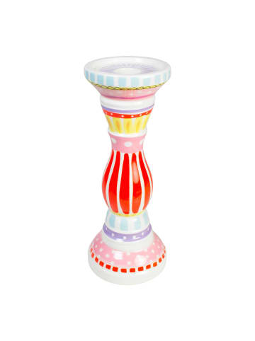 Blond Amsterdam Kerzenhalter Rot in Bunt - 28cm